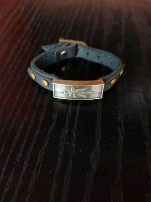 Unisex Leather Bracelet image 1