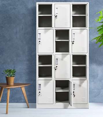 Office Cabinet : 15-Door Steel Locker image 1