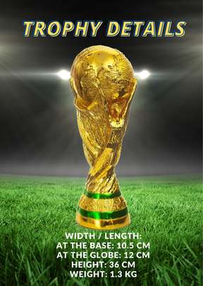 Football World Cup Trophy Replica image 3
