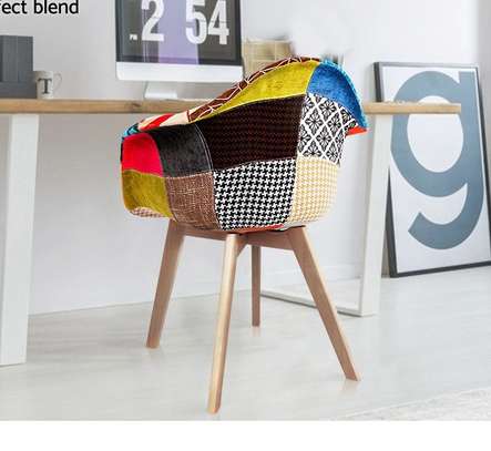 Office Chair: Multicolored Home Office Eames Chair image 2