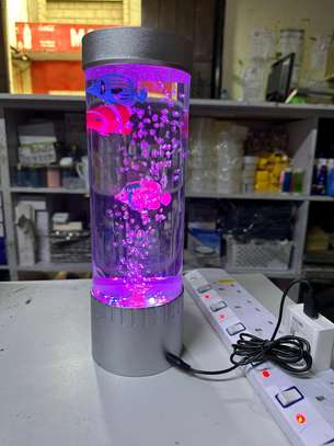 LED Bubble Fish Lamp decor image 1