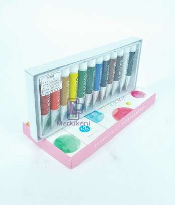 12 Colours Premium Watercolor Set in 12ml Tubes image 3