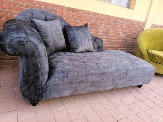 Latest grey simple sofa bed design image 4
