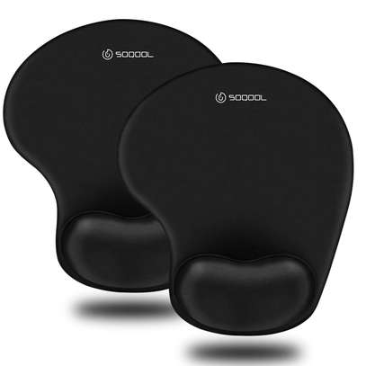 MOUSE PAD WITH GEL WRIST SUPPORT image 2