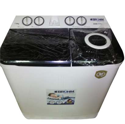 Twin Tub Washing Machine Bruhm BWM-TT70 7kg image 1