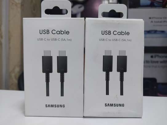 Samsung USB Cable 5A (USB-C to USB-C) image 2