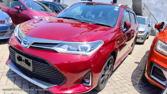 Toyota Fielder WXB non hybrid 2019 maroon image 2