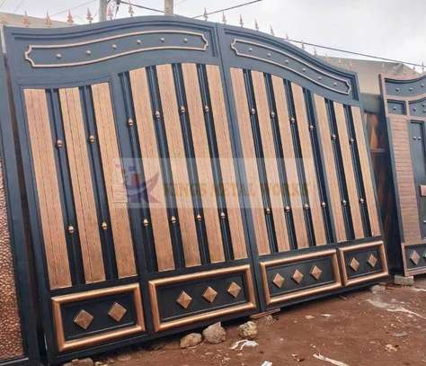 Elegant steel plus metal gates with executive finish image 3