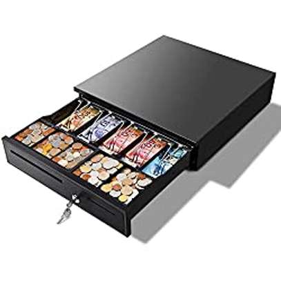 Generic Cash Drawer Safe Box for POS Printer Store Money Loc image 3