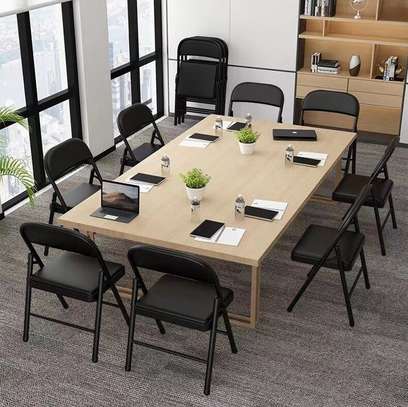 Padded Foldable Office Seat image 10