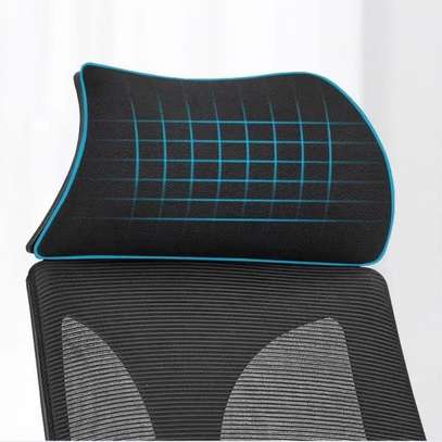 Office Chair: Swivel Orthopedic Mesh High Back Chair image 4