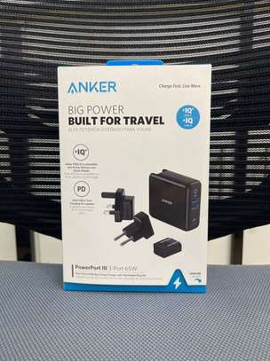 ANKER POWERPORT III 65W 3_PORT GAN CHARGER image 1