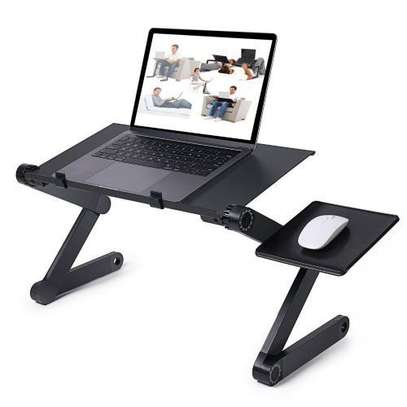 Laptop Stand With Cooling Fan Adjustable Folding image 2