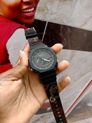 Casio G-Shock GA-2100-1ADR Black Analog Digital Youth Watch image 3