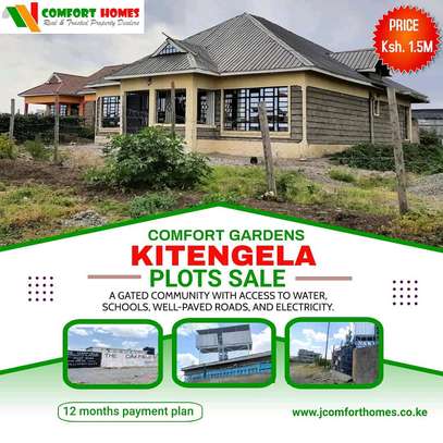 Plots for sale in Kitengela Mbuni gardens image 1