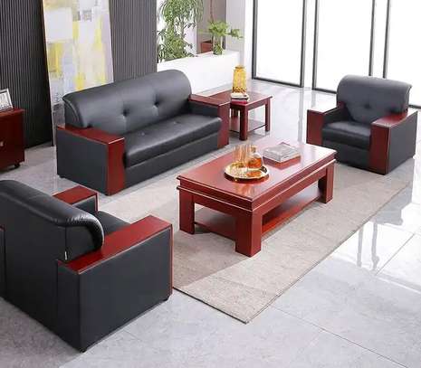 Office Sofa: 5 Seater Executive Sofa Set image 1
