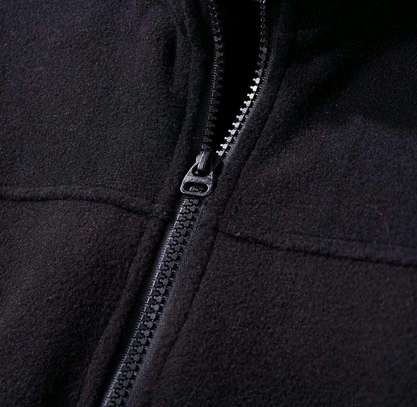 Black School Fleece Jackets image 2