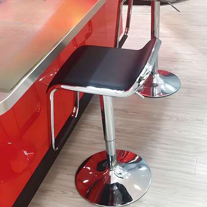 Barstool: High bar Stool Swivel Metal Frame image 2