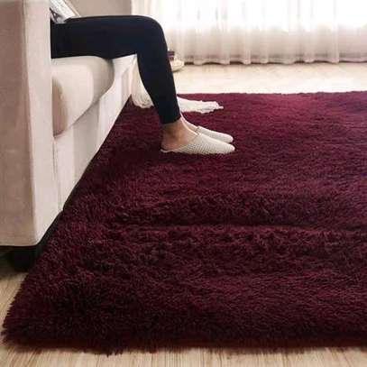 Quality fluffy carpets size 5*8 image 6