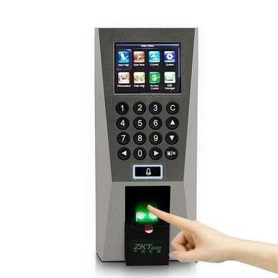 F18 Biometric Fingerprint  Access Control  Time Attendance image 1