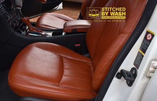 Mercedes seat covers, steering, floor upholstery image 7