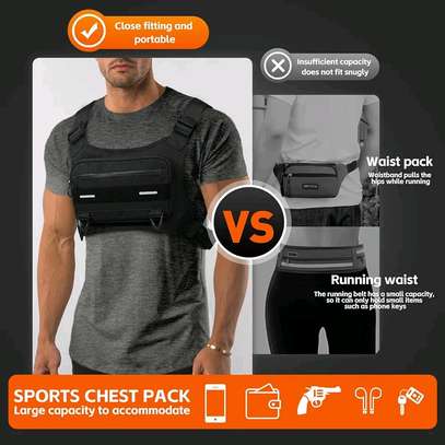 Running chest bag top