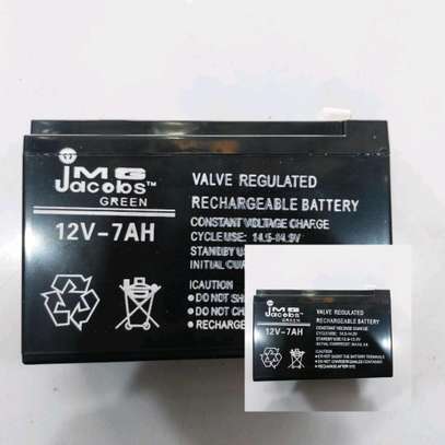 Jacobs 12v 7AH rechargeable battery image 1