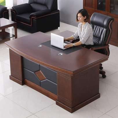 Office Desk: 1800mm Wooden Office Desk image 1