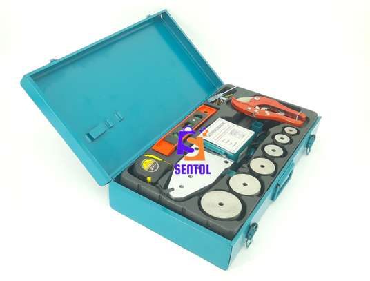 Plastic Pipe Welding PPR Machine Set with Metallic Case image 1