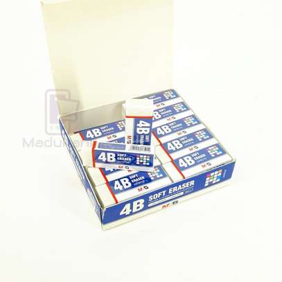 30PCS Extra Large Soft White Silicone Rubber Dustless Eraser image 2