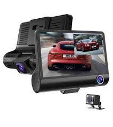 Dash Cam Inch Dash Front 4" Inside Of Car And Rear 1 image 1