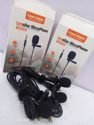 Professional Mini Lavalier Lapel Microphone 3.5mm Clip On image 1