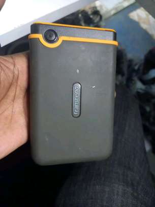 External hard drive available transcend image 1