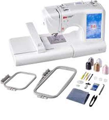 Portable Sewing Machine Computerized Embroidery image 1