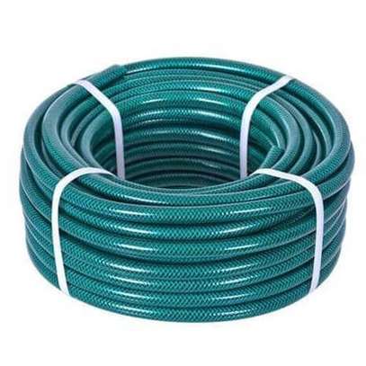 green braided hose image 1