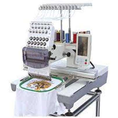 Single Head Embroidery Machine on sale image 1