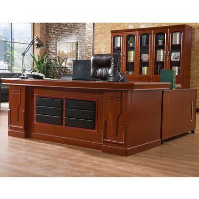 Office Desks;1.8M Executive Mahogany Office Desk  In Keroka image 3