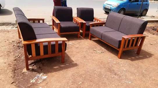 7 Seater Fabric Meeting Office Sofa image 7