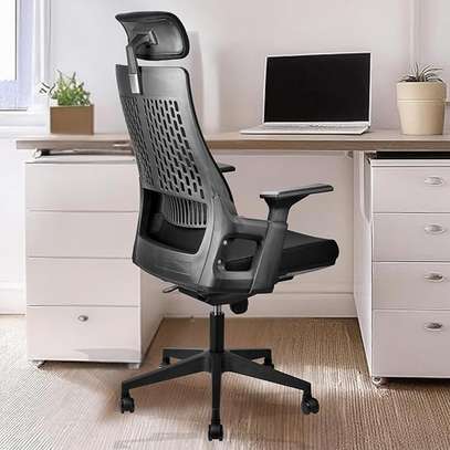 Office Chair: High Back Orthopedic Chair For Office Comfort image 6