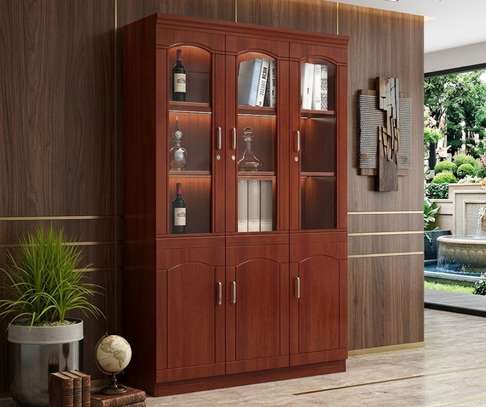 3-Door Wooden Office Cabinet image 11