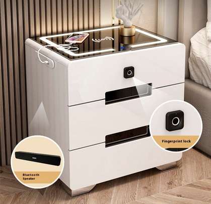 Smart Cabinet Fingerprint Wireless Charging Bluetooth image 4