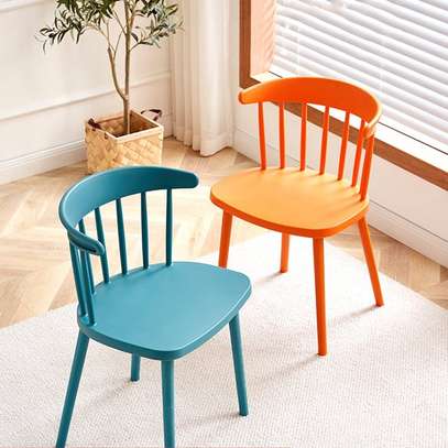 Durable Armless Plastic Luxury Dining Chair image 15