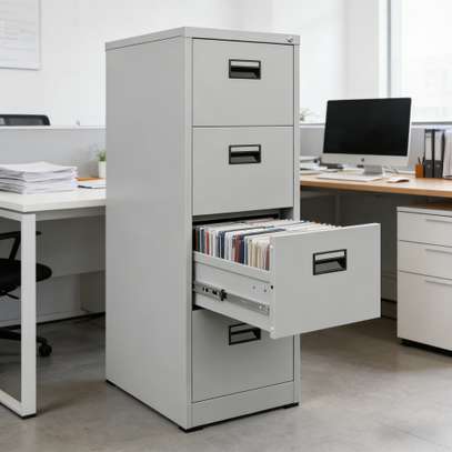 4-Drawer Metallic Filling Cabinet image 5