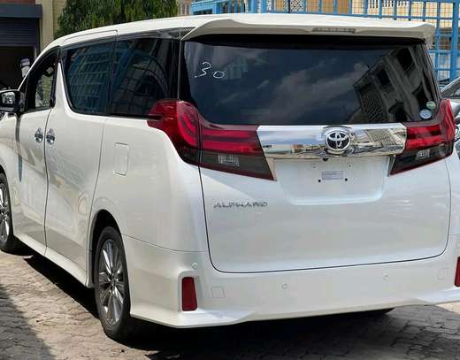 Toyota Alphard Sunroof white Premium grade 2017 image 14