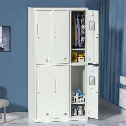 Office Cabinet: Steel Wardrobe School Staff Metal File Cabin image 3