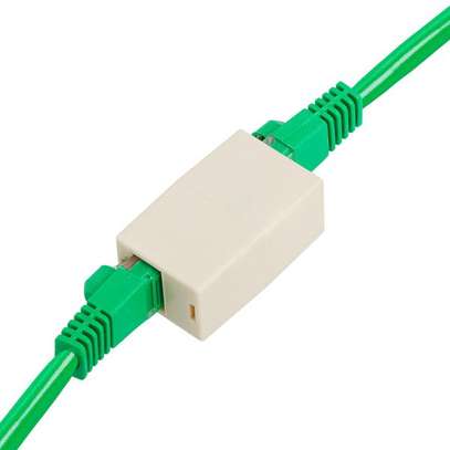 LAN Ethernet Network Cable Extension Adapter image 2