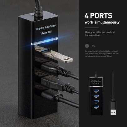 High Speed USB 3.0 4 Port USB Hub image 2