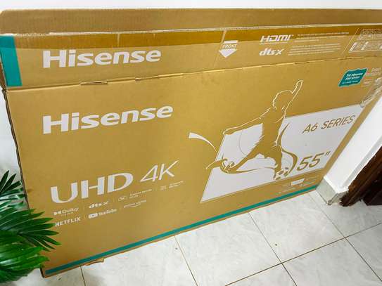 Hisense 55-Inch 4K UHD Smart TV (A6 Series) image 2