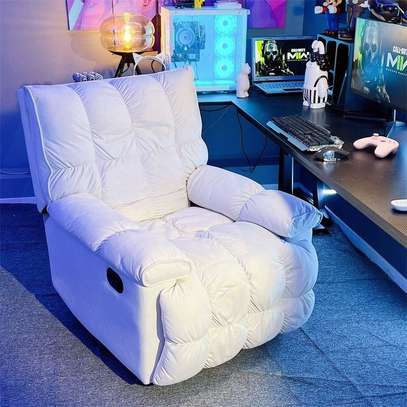 Home Sofas:1-Seater Leather Home Sofa  In Mosocho image 2