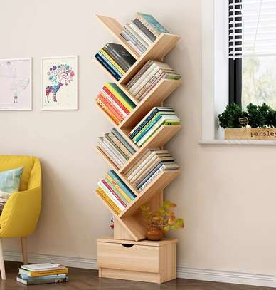 8 Tier Wooden Home Office Bookshelf image 9